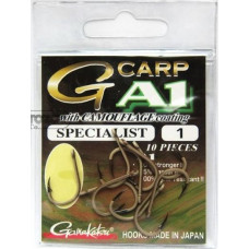 Gamakatsu куки G-Carp SPECIALIST A1 CAMOUFLAGE SAND