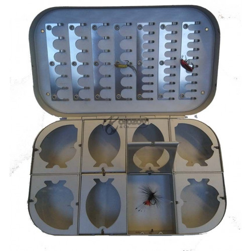 Алуминиева мухарска кутия 8 клетки_Orozov & Co