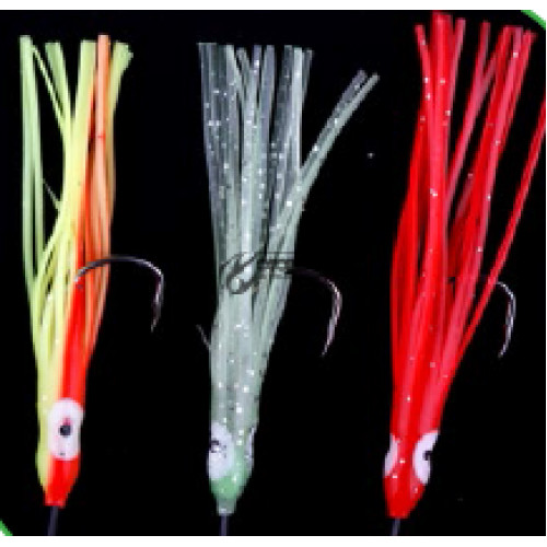 Морско чепаре Rig12 Octopus 10cm Mix 0,60mm  # 5/0 Hooks_Ron Thompson