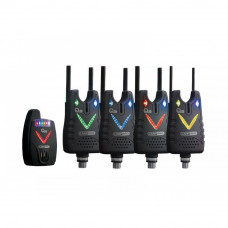 СИГНАЛИЗАТОР CARP PRO BITE ALARM Q3 VTS 4+1