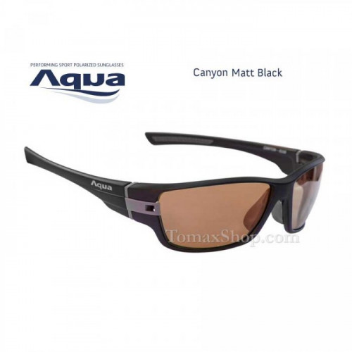 Слънчеви очила AQUA CANYON BLACK MATT B_AQUA