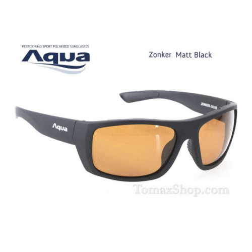 Слънчеви очила AQUA ZONKER BLACK MATT_AQUA