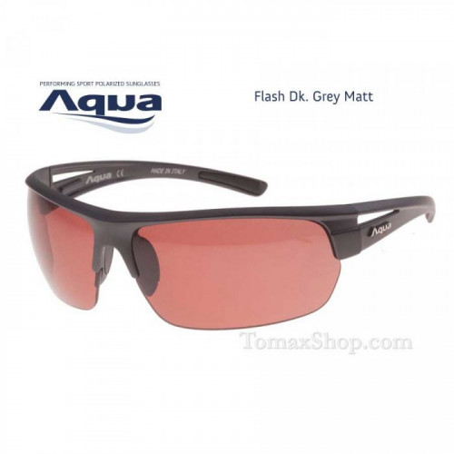 Слънчеви очила AQUA FLASH GREY MATT_AQUA