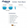 Слънчеви очила AQUA ZONKER BLACK MATT_AQUA