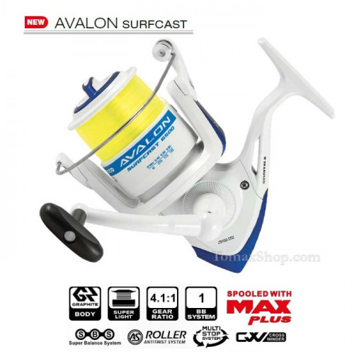 TRABUCCO AVALON SURFCAST BLUE 6500, сърф макара_TRABUCCO