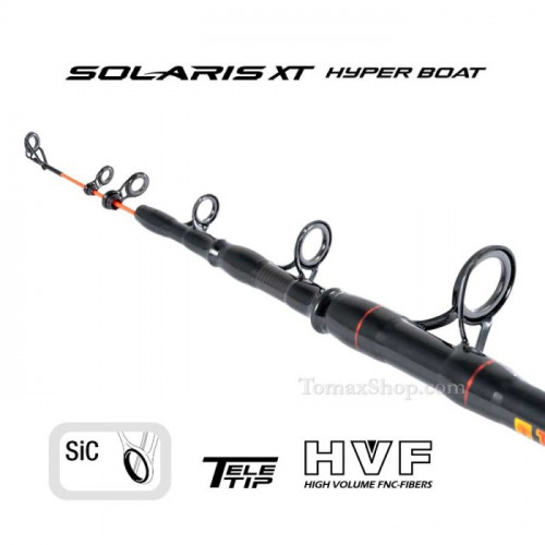 TRABUCCO SOLARIS XT HYPER BOAT 150gr 2.30m, въдица за риболов от лодка_TRABUCCO
