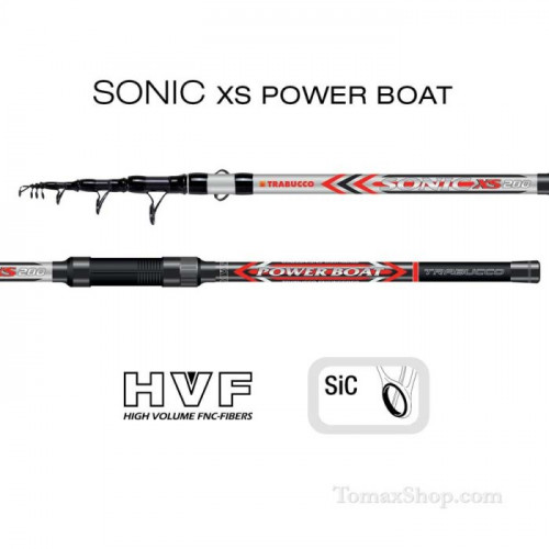 TRABUCCO SONIC XS POWER BOAT 200gr. 2.60m, въдица за риболов от лодка_TRABUCCO
