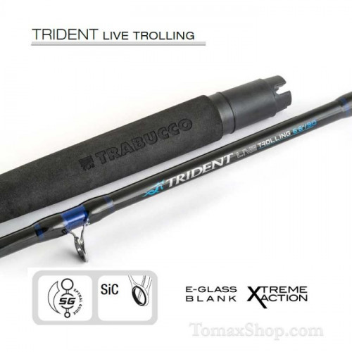 Тролинг въдица TRABUCCO TRIDENT LIVE TROLLING 20-30Lbs 2.00m_TRABUCCO