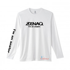 Тениска с дълъг ръкав бяла Dry Long T-shirt - Zenaq