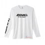 Тениска с дълъг ръкав бяла Dry Long T-shirt - Zenaq_ZENAQ