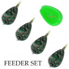 Kомплект от 4 бр Method feeder set 40-50 гр. - Vidrax