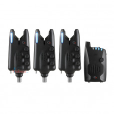Комплект шарански сигнализатори Radar CX Set 3+1 Blue - JRC