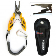 Клещи 12.5 см Fishing Pliers Orange FG1007C - Keitech