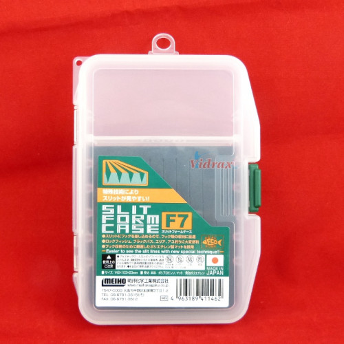 Кутия за примамки Slit Form Case F7 FCASE7C - MEIHO_MEIHO