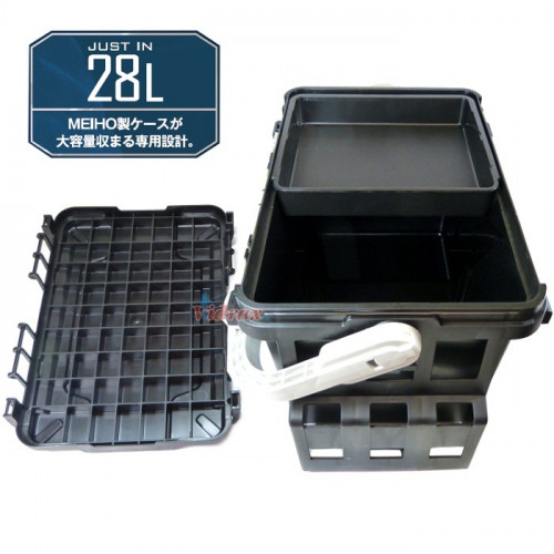 Kуфар за принадлежности Bucket Mouth Seat box BM-7000 - MEIHO_MEIHO