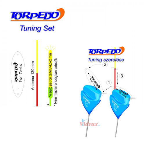 Плувка Torpedo Tuning Cr-1001 10 г - Cralusso_CRALUSSO