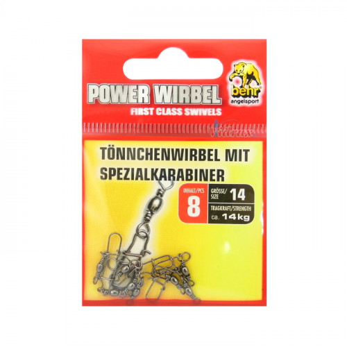 Вирбел с карабинка Power 8210114 - Behr_Behr angelsport