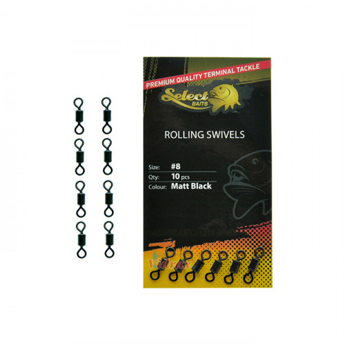 Вирбел Rolling Swivels Размер #8 SEL-217987 - Select Baits_Select Baits