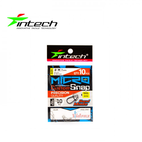 Карабинка с контра Micro Custom Snap - Intech_Intech