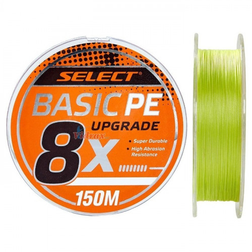 8 Нишково влакно Basic PE 150 м #0.6 0.10 мм Light Green - Select_SELECT