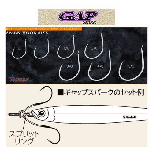Куки Gap Spark 2 см & 3.5 см - Shout!_SHOUT!