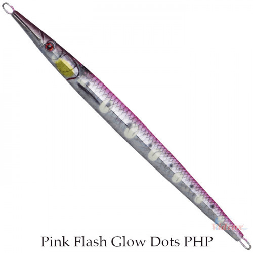 Джиг 3D Needle Jig 60 г 17 см цвят Pink Flash Glow Dots PHP - Savage Gear_Savage Gear