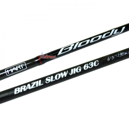 Прът Bloody Brazil Slow Jig 63C 63 1.90 м 30/180г - Max 300г DHBBSJ63C - Hart_HART