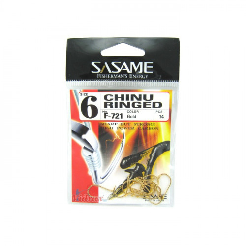 Куки Chinu Ringed F-721 - Sasame_SASAME