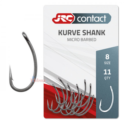 Куки Contact Kurve Shank Carp Размер 8 1554267 - JRC_JRC