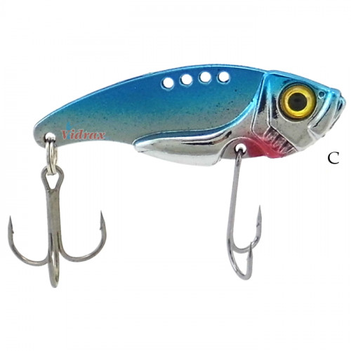 Блесна Holo Reflex Vibro micro 3 г Цвят C BW-HJK00C - Jaxon_JAXON