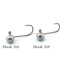 Джиг глави Jig Head кука №8 топче 1.0 гр - Sasame