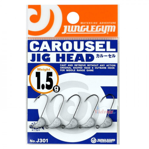 Джиг Глави Carousel Jig Head J301 - Junglegym_JUNGLEGYM