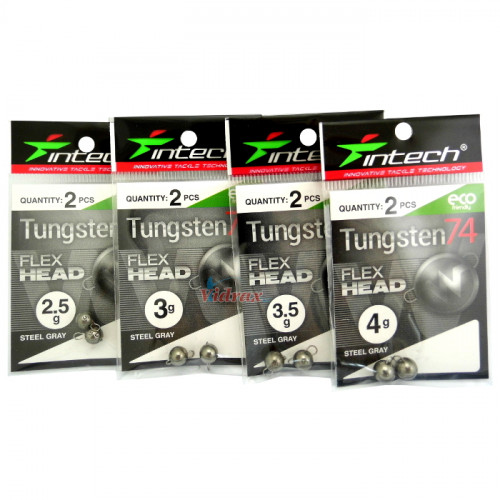 Чебурашка Tungsten 74 Grey 2.5 г - Intech_Intech