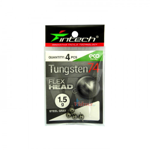 Чебурашка Tungsten 74 Grey 1.5 г - Intech_Intech
