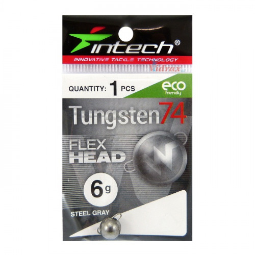 Чебурашка Tungsten 74 Grey 6.0 г - Intech_Intech