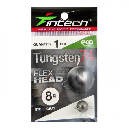 Чебурашка Tungsten 74 Grey 8.0 г - Intech_Intech