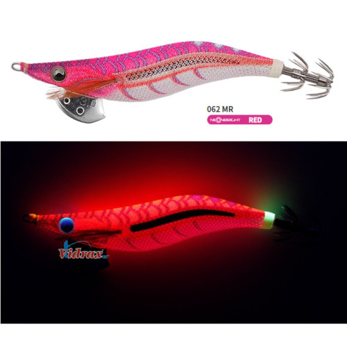 Калмарети EGI-OH Live Neonbright 3.5 105 мм 21 г Цвят 062 NBR/RED - Yamashita Yamashita Калмарети за риболов