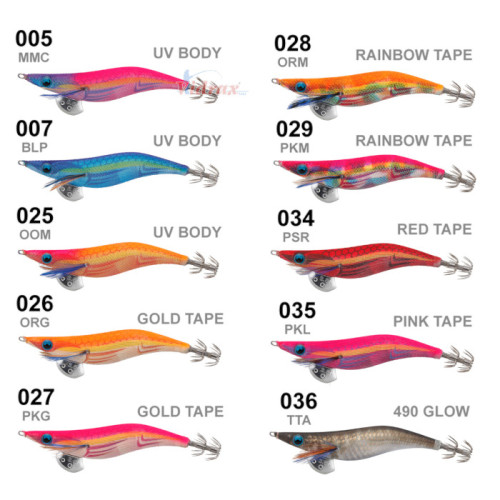 Калмарети EGI-OH Live Shallow 3.5S 105 мм 19 гр Цвят (005) - Yamashita Yamashita Калмарети за риболов