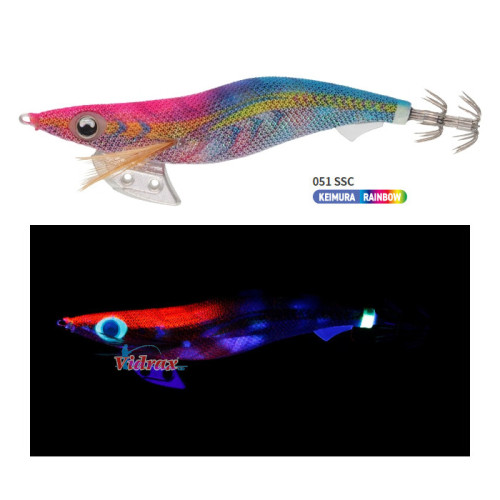Калмарети EGI-OH K Keimura 2.5 75 мм 11 г Цвят 051 Keimurarainbow - Yamashita Yamashita Калмарети за риболов