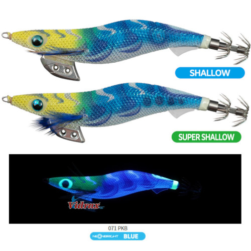 Калмарети EGI-OH K Shallow 3.5S 105 мм 20 г Цвят 071 UV Glow NBB - Yamashita Yamashita Калмарети за риболов