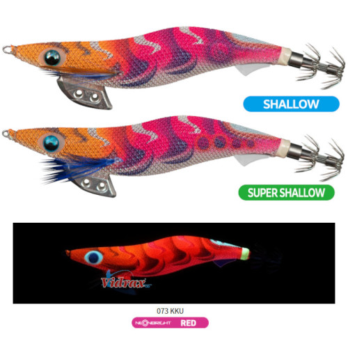 Калмарети EGI-OH K Shallow 3.5S 105 мм 20 г Цвят 073 UV Glow NBR - Yamashita Yamashita Калмарети за риболов