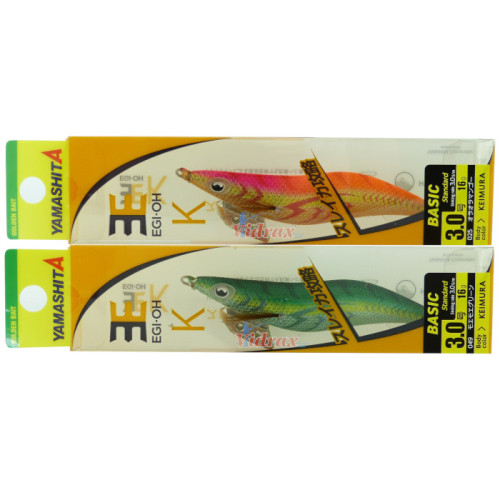 Калмарети EGI-OH K Keimura Basic Standard 3.0 90 мм 16 г Цвят 049 Keimura - Yamashita Yamashita Калмарети за риболов