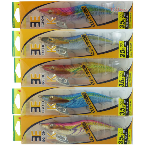 Калмарети EGI-OH K Keimura 3.5 105 мм 22 г Цвят 051 Keimurarainbow - Yamashita Yamashita Калмарети за риболов