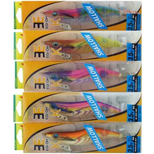 Калмарети EGI-OH K Shallow 3.5S 105 мм 20 г Цвят 002 Gold - Yamashita Yamashita Калмарети за риболов