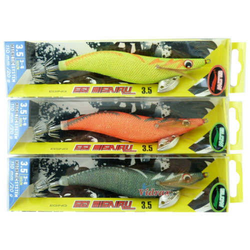 Калмарети EGI MISAIRU 3.5 110 мм 3-4 сек/м IERM35O Glow Blue - Ryoshi-Ryoshi-vi-21196