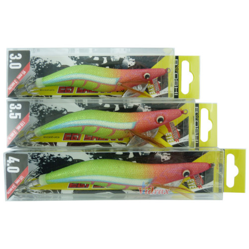 Калмарети EGI SHOKKI 4.0 125 мм 2.4 сек/м IERS40RG - Ryoshi Ryoshi Калмарети за риболов