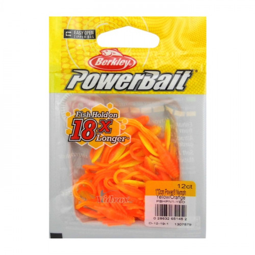 Изкуствена примамка Power Nymph 2.5 см Yellow/Orange 1307579 - Berkley_Berkley