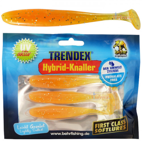 Комплект от 3 бр. силиконови рибки Trendex Hybrid-Knaller 9.5 см Цвят 08 6068508 - Behr_Behr angelsport