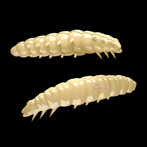 Изкуствена ларва LARVA 30 мм Цвят 005 (сирене) - Libra Lures Libra Lures Силикони