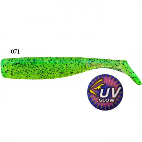 Изкуствени рибки X-Shake 3.25 80 мм Цвят 071 UV Glow - Select_SELECT